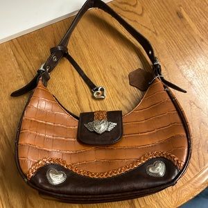 Genuine leather handbag